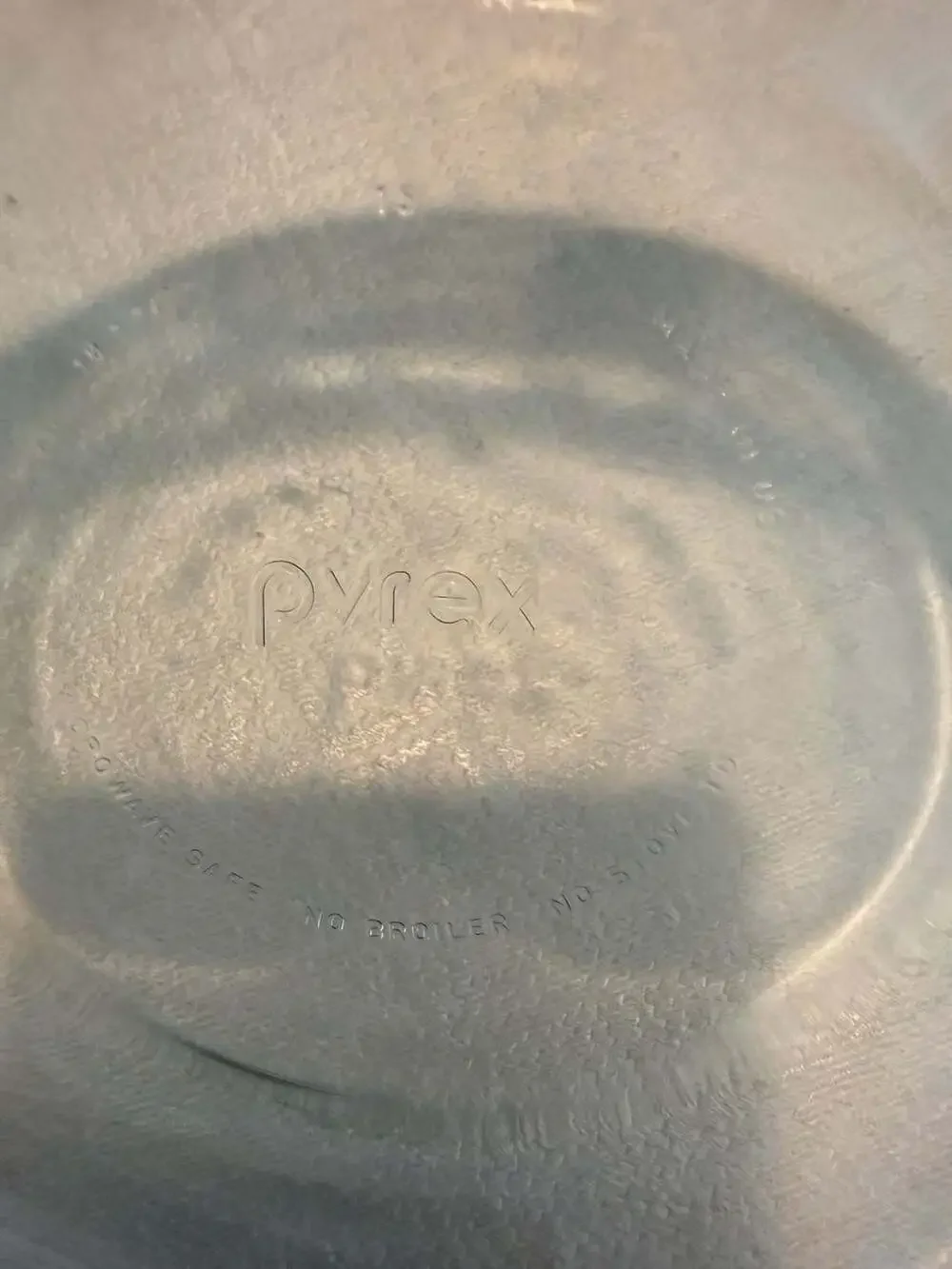 Pyrex glass storage